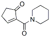 Piperidine,  1-[(5-oxo-1-cyclopenten-1-yl)carbonyl]-  (9CI) Structure