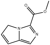 5H-Pyrrolo[1,2-c]imidazole-3-carboxylicacid,methylester(9CI) 结构式