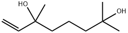 2,6-ジメチル-7-オクテン-2,6-ジオール 化学構造式
