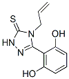 4-allyl-5-(2,6-dihydroxyphenyl)-2,4-dihydro-3H-1,2,4-triazole-3-thione,29213-05-6,结构式