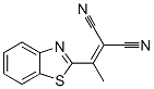 Propanedinitrile, [1-(2-benzothiazolyl)ethylidene]- (9CI) Structure