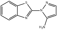 Benzothiazole, 2-(5-aminopyrazol-1-yl)- (8CI) 化学構造式