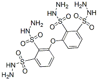 OXYBISBENZENEDISULPHONYLHYDRAZIDE Struktur