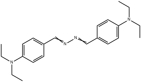 4-(ジエチルアミノ)ベンズアルデヒド[4-(ジエチルアミノ)フェニル]メチレンヒドラゾン 化学構造式