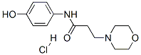 N-(4-hydroxyphenyl)-3-morpholin-4-yl-propanamide hydrochloride,29235-71-0,结构式