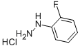 2-フルオロフェニルヒドラジン塩酸塩 化学構造式
