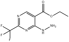 ETHYL 4-HYDRAZINO-2-(TRIFLUOROMETHYL)PYRIMIDINE-5-CARBOXYLATE|