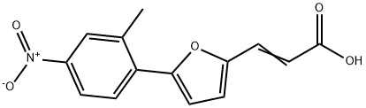 3-[5-(2-甲基-4-硝基-苯基)-2-呋喃],292641-22-6,结构式