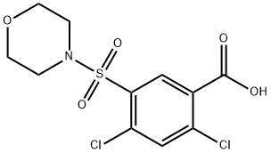 2,4-Dichloro-5-morpholinosulfonyl-benzoic acid|2,4-二氯-5-(吗啉-4-磺酰基)苯甲酸