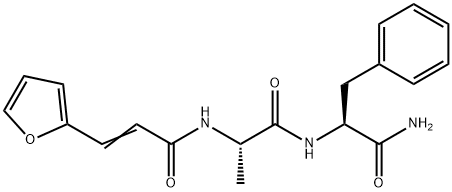 FA-ALA-PHE-NH2, 29268-00-6, 结构式