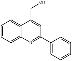 (2-フェニルキノリン-4-イル)メタノール 化学構造式