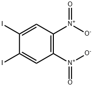 1,2-DIIODO-4,5-DINITRO-BENZENE Struktur