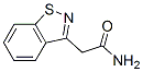1,2-ベンゾイソチアゾール-3-アセトアミド 化学構造式