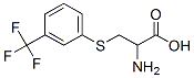 2-amino-3-[3-(trifluoromethyl)phenyl]sulfanyl-propanoic acid Struktur