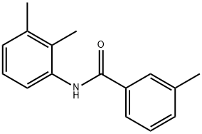 N-(2,3-二甲基苯基)-3-甲基苯甲酰胺 结构式