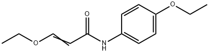 3-ethoxy-p-Acrylophenetidide 结构式
