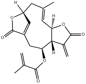 去氧地胆草素, 29307-03-7, 结构式