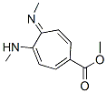 1,3,6-Cycloheptatriene-1-carboxylicacid,4-(methylamino)-5-(methylimino)-,methylester(8CI) Structure