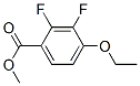 Benzoic acid, 4-ethoxy-2,3-difluoro-, methyl ester (9CI),293299-93-1,结构式