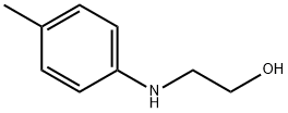 2-[(4-甲基苯基)氨基]乙醇,2933-74-6,结构式