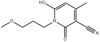 6-hydroxy-1-(3-methoxypropyl)-4-methyl-2-oxo-1,2-dihydropyridine-3-carbonitrile