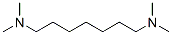 N,N,N',N'-tetramethyl-1,7-heptanediamine 化学構造式