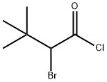 2-Bromo-3,3-dimethylbutanoyl chloride, 29336-30-9, 结构式