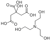 三乙醇胺柠檬酸酯, 29340-81-6, 结构式
