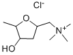 (+/-)-MUSCARINE CHLORIDE Struktur