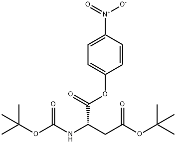 BOC-ASP(OTBU)-ONP Structure