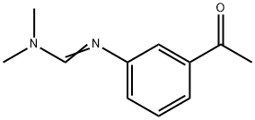 N1,N1-Dimethyl-N2-(3-acetylphenyl)formamidine Structure