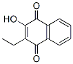 2-乙基-3-羟基萘-1,4-二酮 结构式