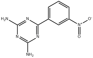 6-(3-Nitrophenyl)-1,3,5-triazine-2,4-diamine Structure