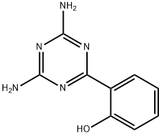 2-(2-Hydroxyphenyl)-1,3,5-triazine-4,6-diamine,29366-78-7,结构式