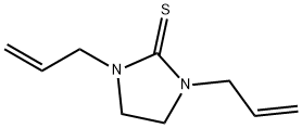 1,3-Bis(2-propenyl)-2-imidazolidinethione Struktur