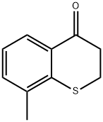 2,3-Dihydro-8-methyl-4H-1-benzothiopyran-4-one Structure