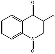 2,3-Dihydro-3-methyl-4H-1-benzothiopyran-4-one 1-oxide Structure