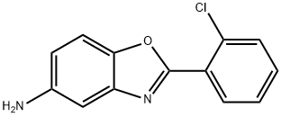 2-(2-CHLORO-PHENYL)-BENZOOXAZOL-5-YLAMINE Structure