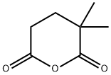2,2-ジメチルグルタル酸 無水物 化学構造式
