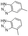 メチル-1H-ベンゾトリアゾール (混合物) 化学構造式