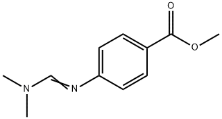 Benzoic acid, 4-[[(dimethylamino)methylene]amino]-, methyl ester (9CI) Structure