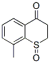 2,3-Dihydro-8-methyl-4H-1-benzothiopyran-4-one 1-oxide,29399-51-7,结构式