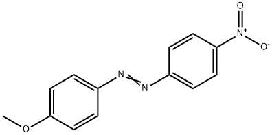 4-ニトロ-4'-メトキシアゾベンゼン 化学構造式