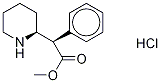 D-erythro-Methylphenidate Hydrochloride Structure