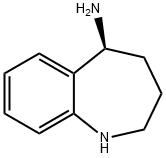 (S)-(2,3,4,5-TETRAHYDRO-1H-BENZO[B]AZEPIN-5-YL)AMINE Struktur