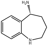 (R)-(2,3,4,5-TETRAHYDRO-1H-BENZO[B]AZEPIN-5-YL)AMINE Struktur