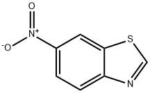 6-ニトロベンゾチアゾール 化学構造式