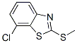 Benzothiazole, 7-chloro-2-(methylthio)- (7CI,8CI,9CI) Structure