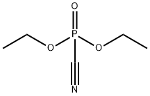シアノホスホン酸ジエチル 化学構造式