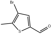 4-Bromo-5-methyl-2-thiophenecarbaldehyde Structure